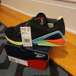 Reebok Nano X1 Black/Digital Glow M7.5/W9